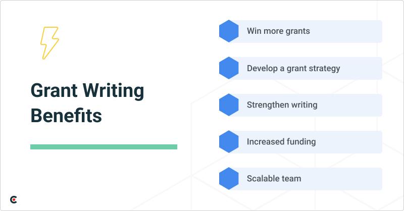 Grant writing benefits