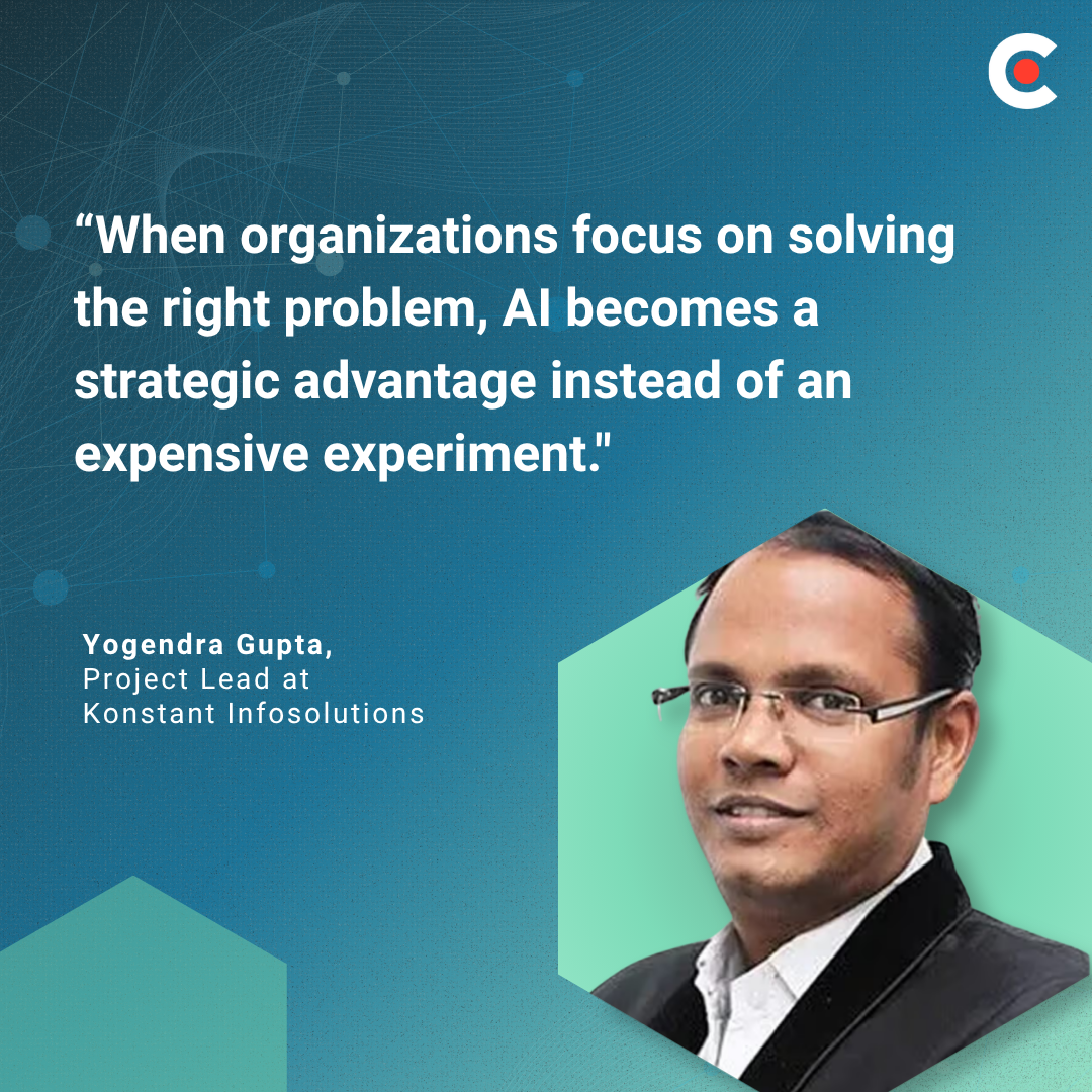 Yogendra Gupta, Project Leader / Tech Lead Mobile/Cloud at Konstant Infosolutions