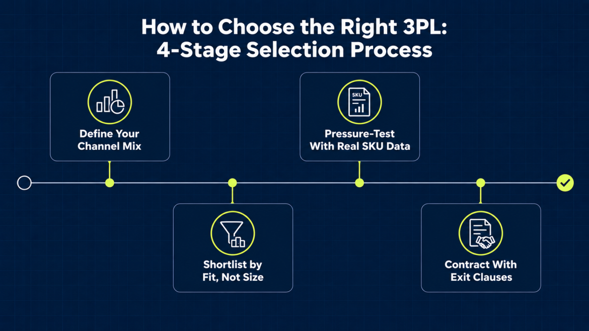 A 3PL charges fees for receiving, storing, picking, packing, and shipping your products. It also charges for extra services like kitting, labeling, and returns. Some larger 3PLs also earn money from freight and shipping services.