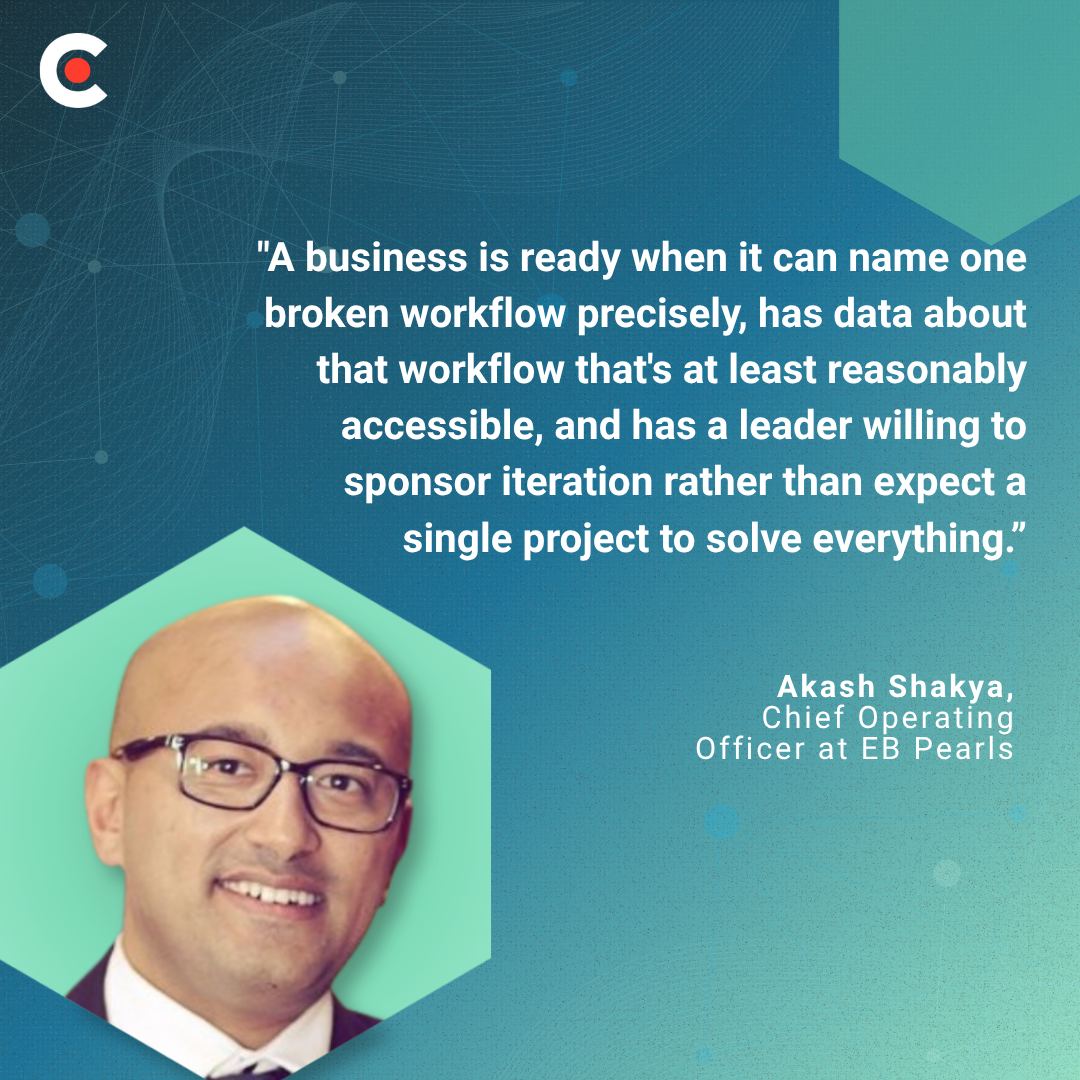 Akash Shakya, Chief Operating Officer at EB Pearls