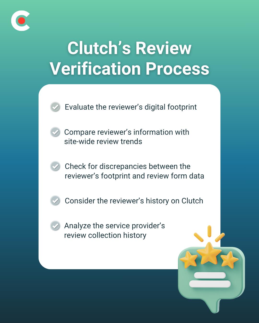 The Clutch Ongoing Commitment to Trustworthy Reviews