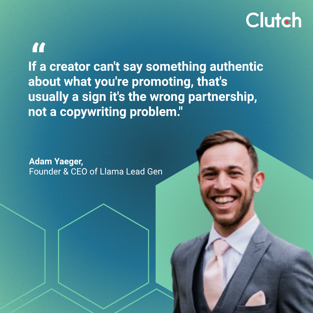 Adam Yaeger, founder and CEO of Llama Lead Gen