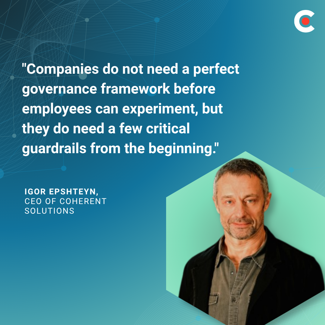 Igor Epshteyn, CEO of Coherent Solutions