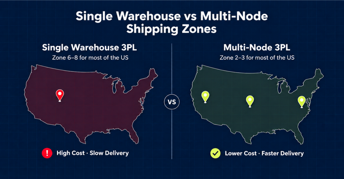 A 3PL charges fees for receiving, storing, picking, packing, and shipping your products. It also charges for extra services like kitting, labeling, and returns. Some larger 3PLs also earn money from freight and shipping services.