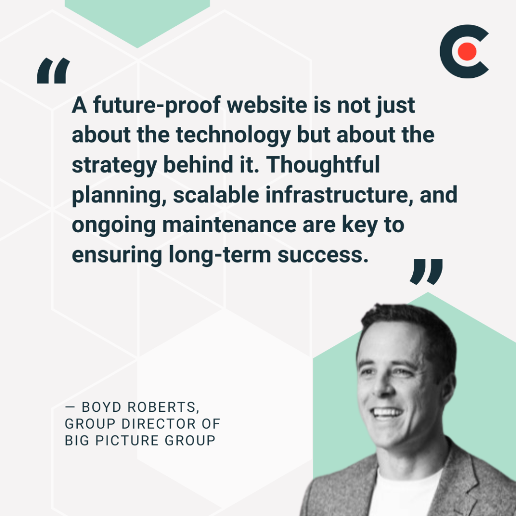 Boyd Roberts, the Group Director of Big Picture Group