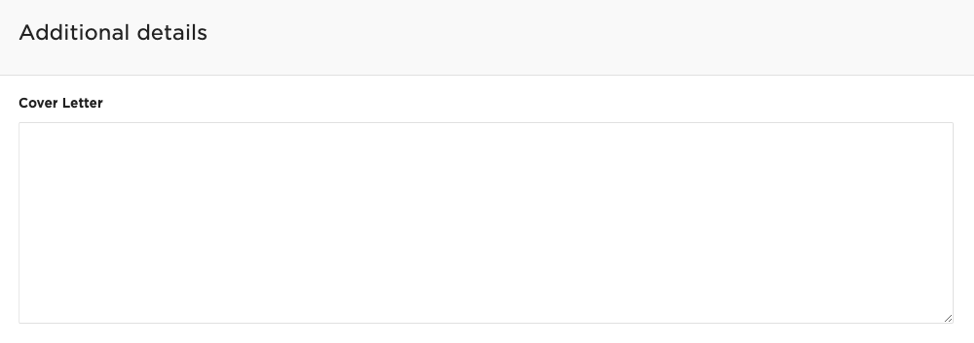 Each project will require you to indicate your price and write a cover letter. The latter goes in the “Additional details” part of your connect proposal.