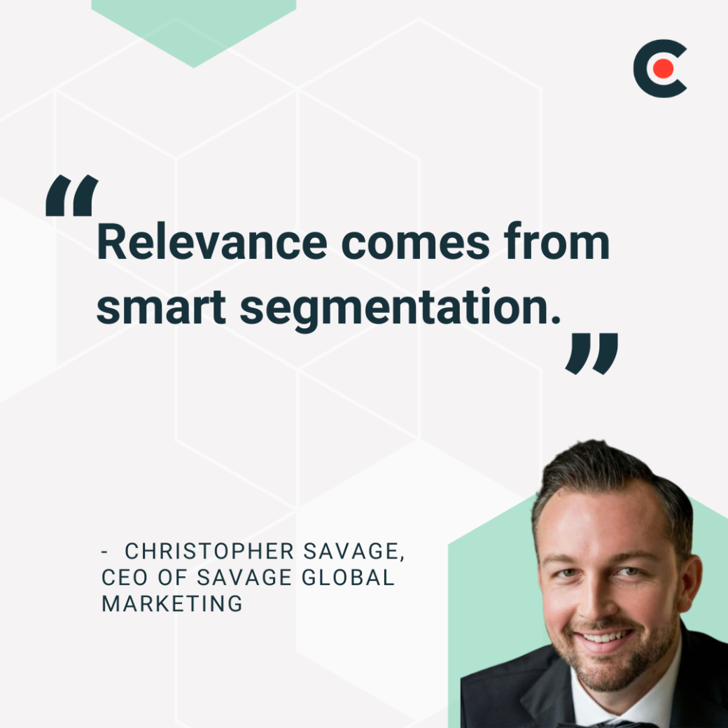 Christopher Savage,  CEO of Savage Global Marketing (1)