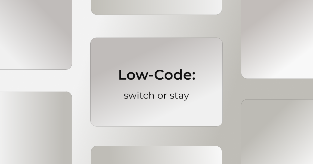 Low-Code to Custom Development