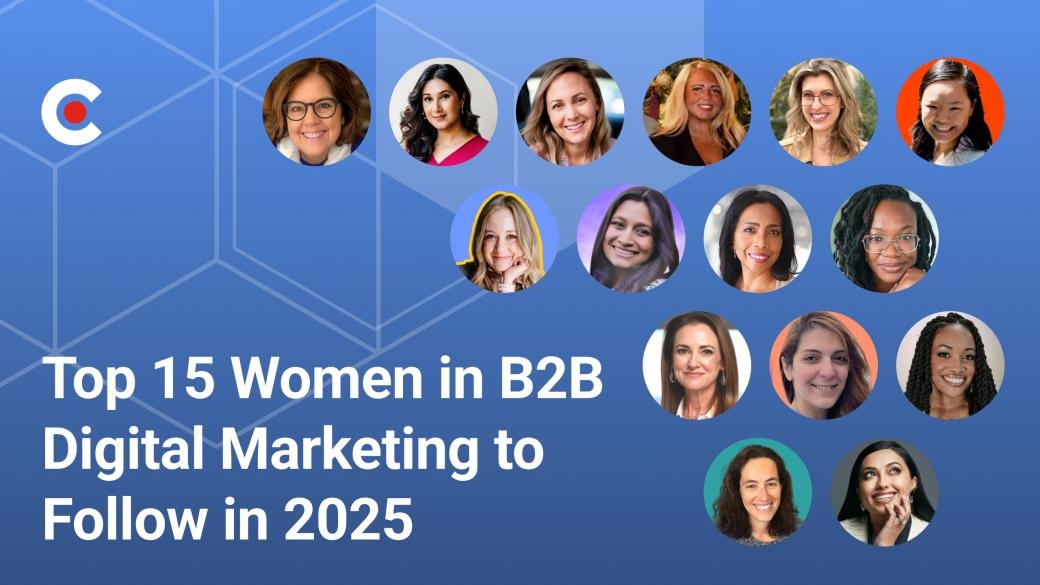top women in digital marketing graphic
