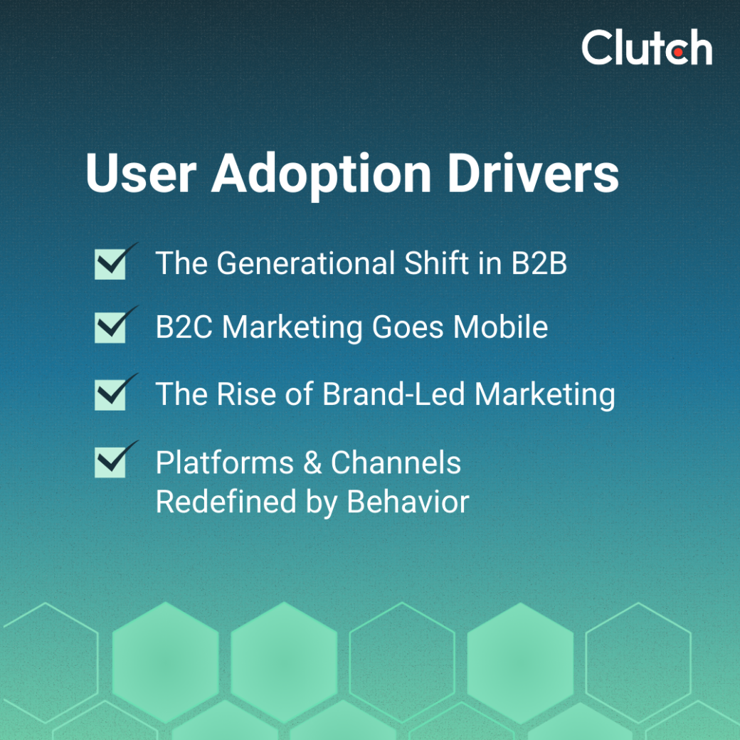 User adoption drivers