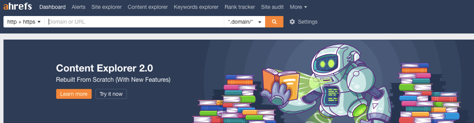 Ahrefs helps you evaluate keyword rankings