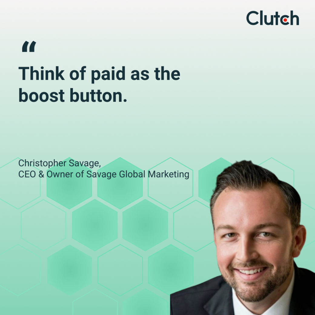 Christopher Savage, CEO of Savage Global Marketing