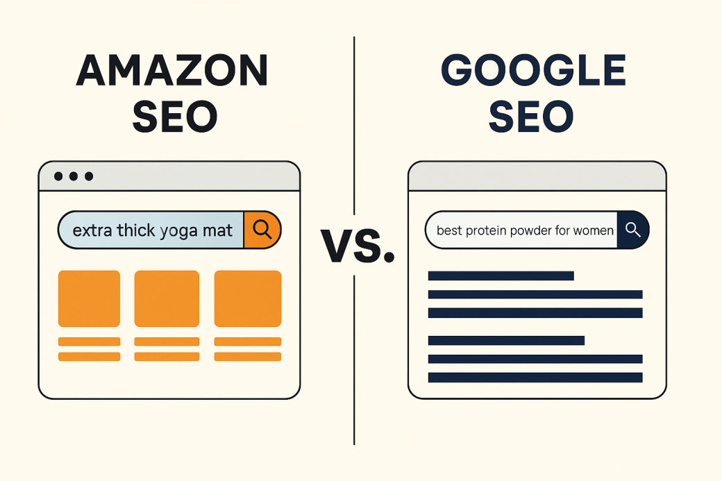 Amazon SEO vs. Google SEO