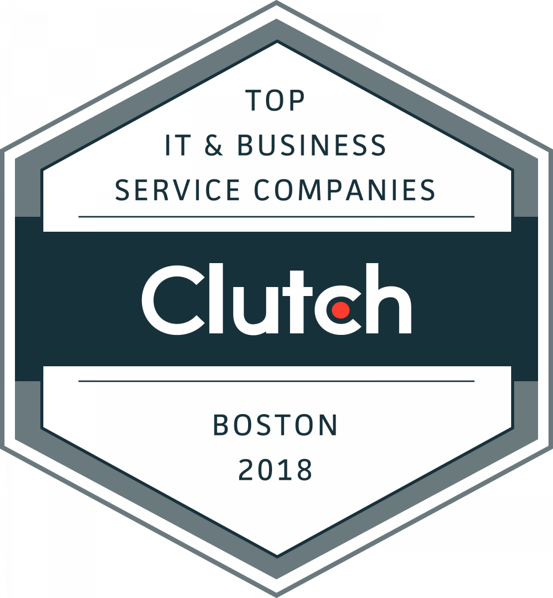 Top Boston IT & Business Service Companies Boston 2018 Badge