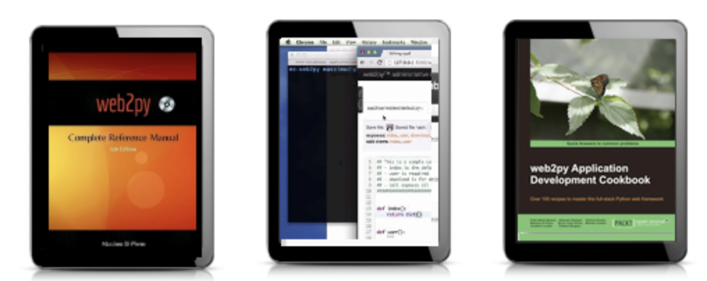 Web2Py development resources