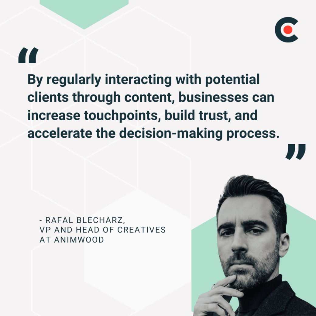 Rafal Blecharz, VP and Head of Creatives at Animwood