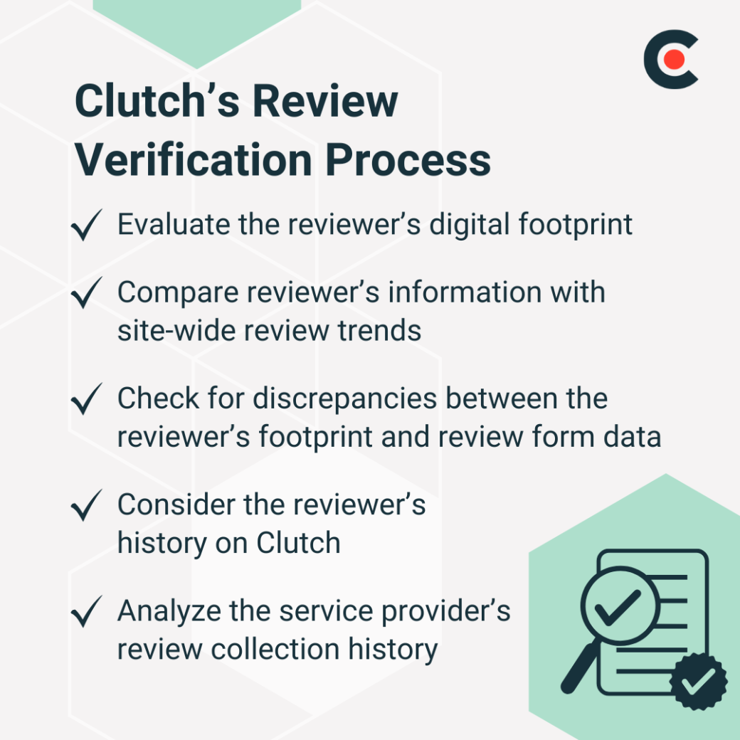Clutch's Review Verification Process