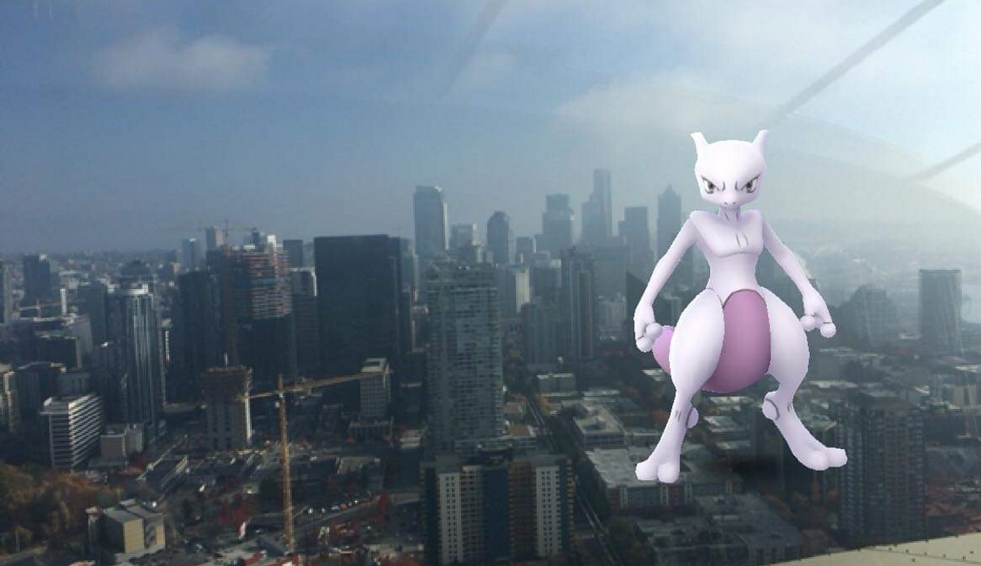 People enjoy playing Pokemon Go, an augmented reality game.