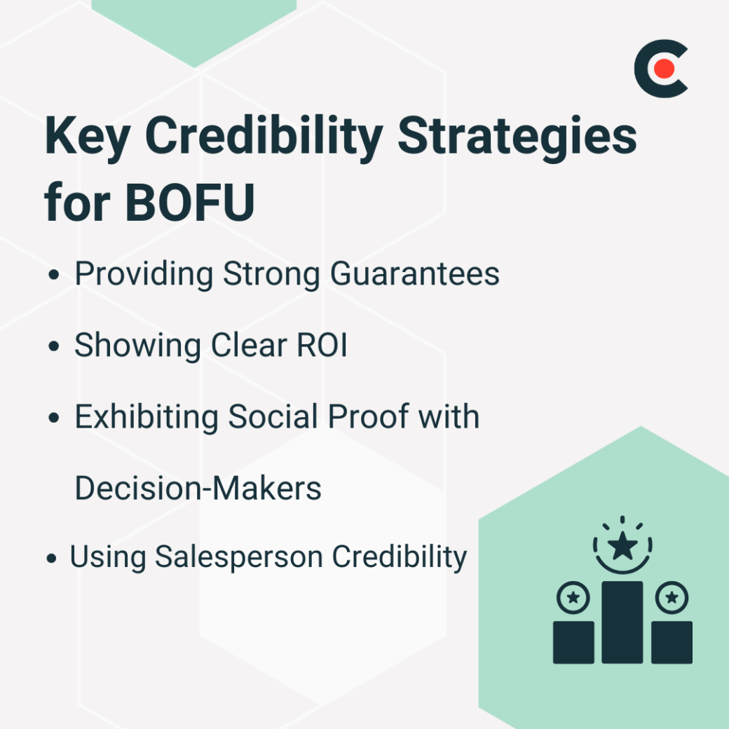 Bottom of Funnel (BOFU): Reinforcing Trust To Drive Conversion