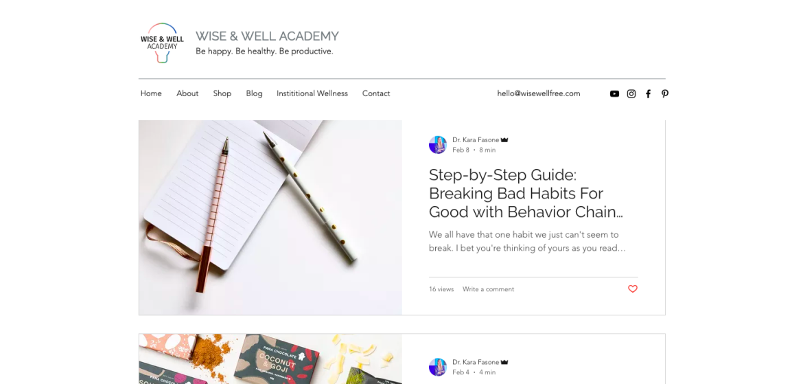 Wise and Well Screenshot