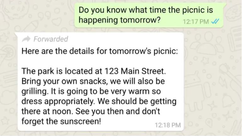 WhatsApp was required to release an update