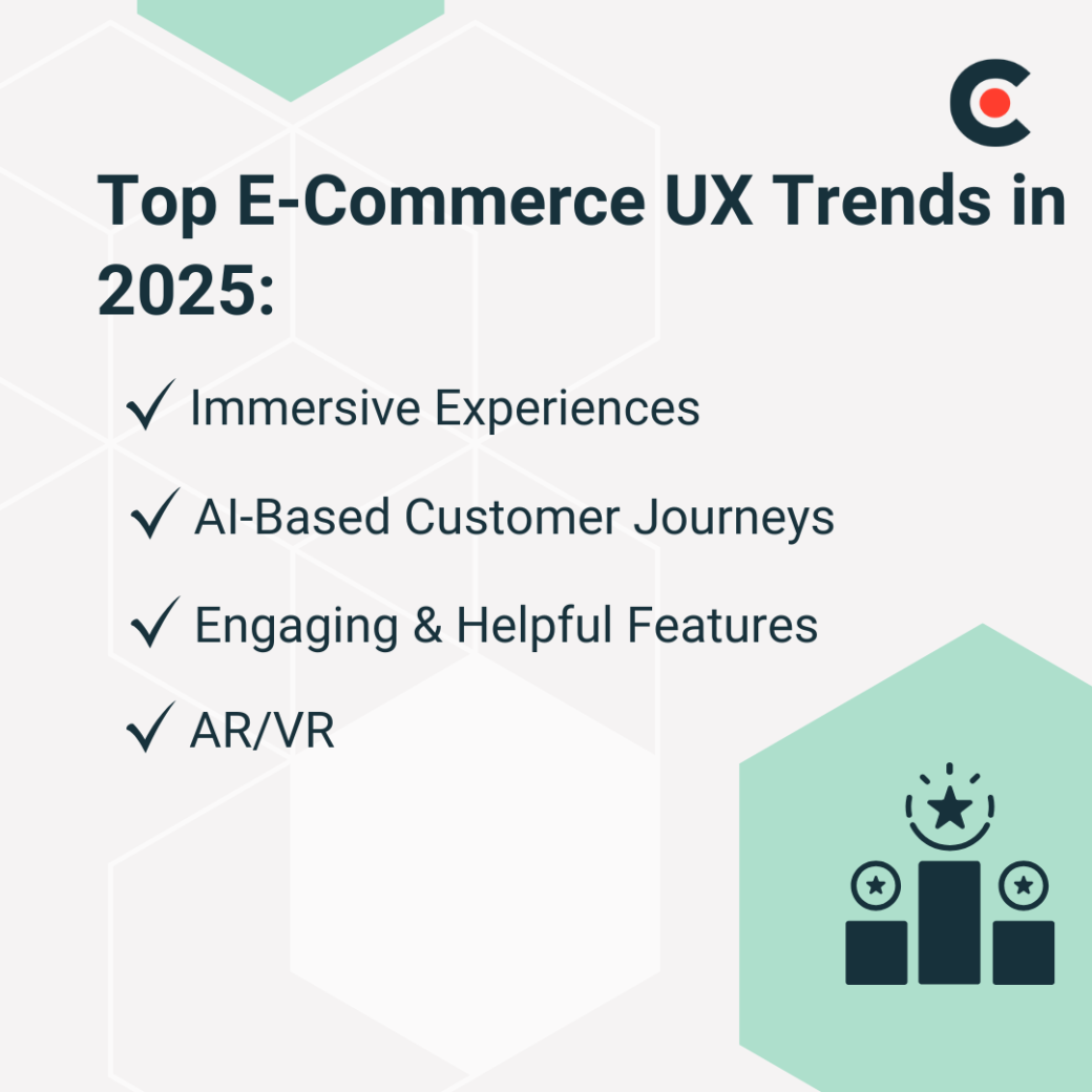 top e-commerce ux trends in 2025