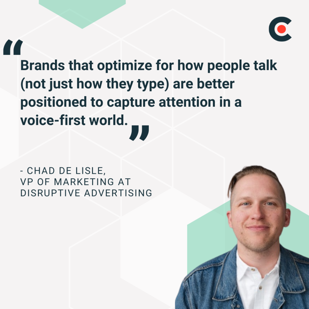 Chad de Lisle Disruptive Advertising
