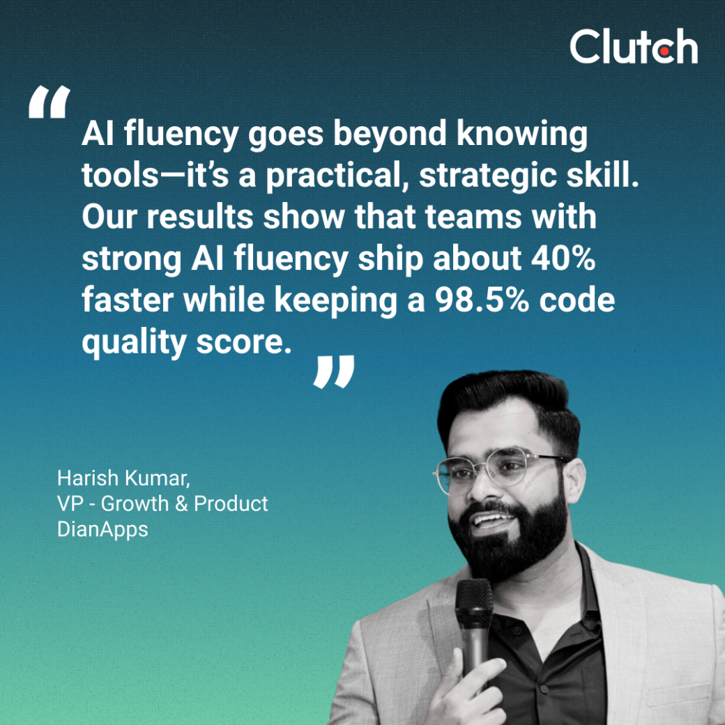 Harish Kumar talks about AI fluency
