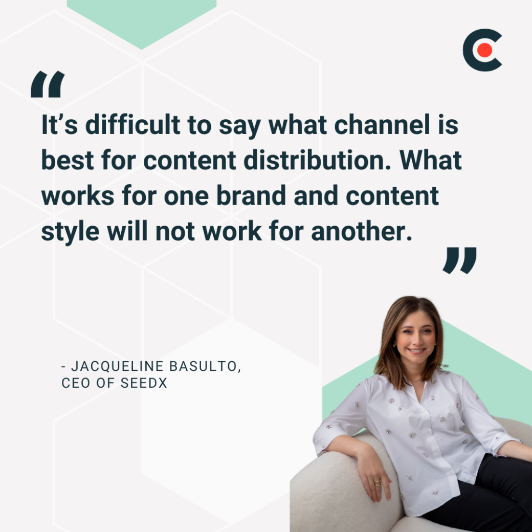 Jacqueline Basulto, CEO of SeedX