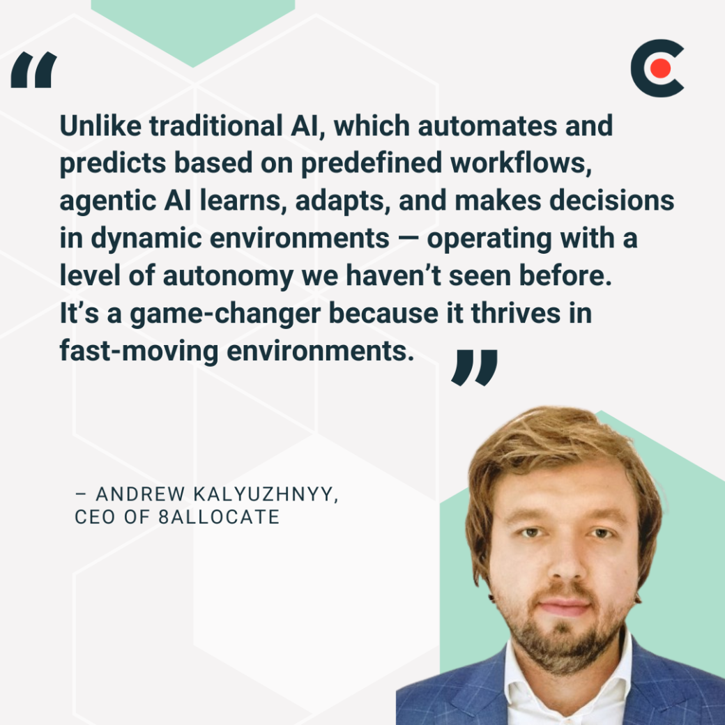 Andrew Kalyuzhnyy, CEO of 8allocate