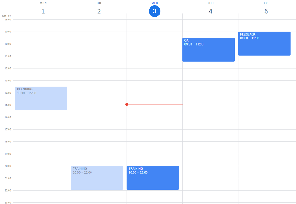 Carve out time to communicate with your team members.