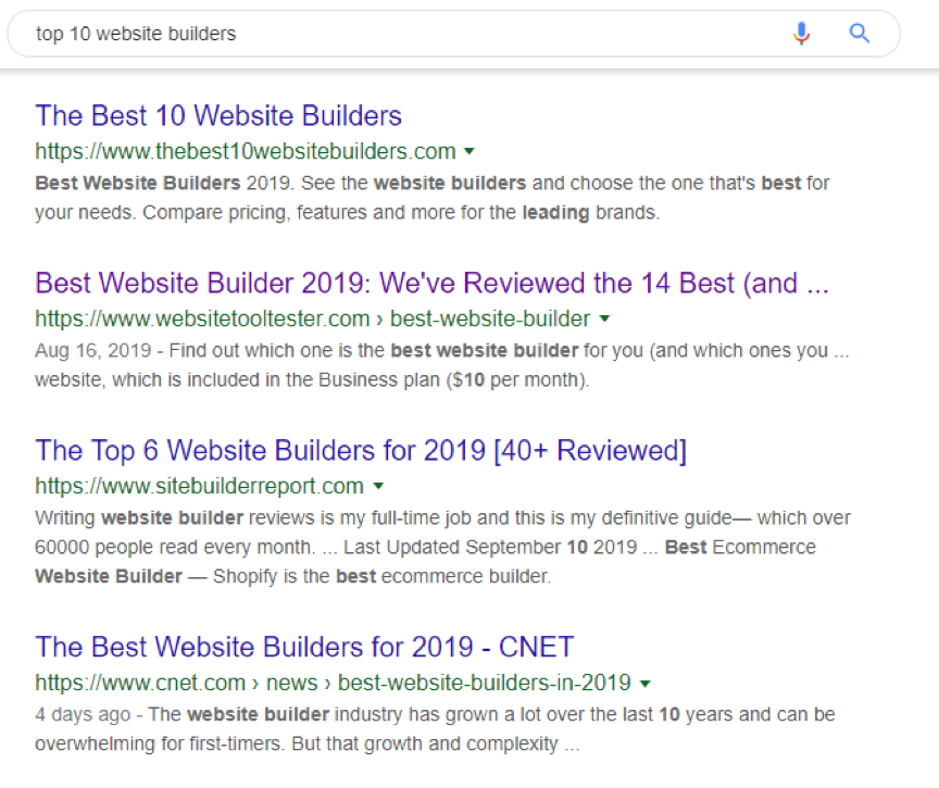 Use Google to your company’s advantage; start by searching the “top x…tools.