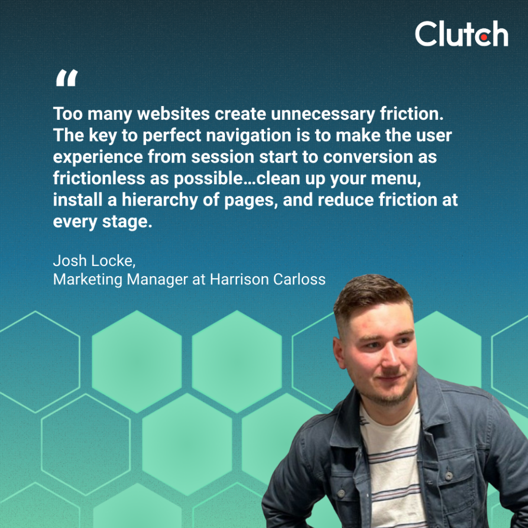 Josh Locke, Marketing Manager at Harrison Carloss 