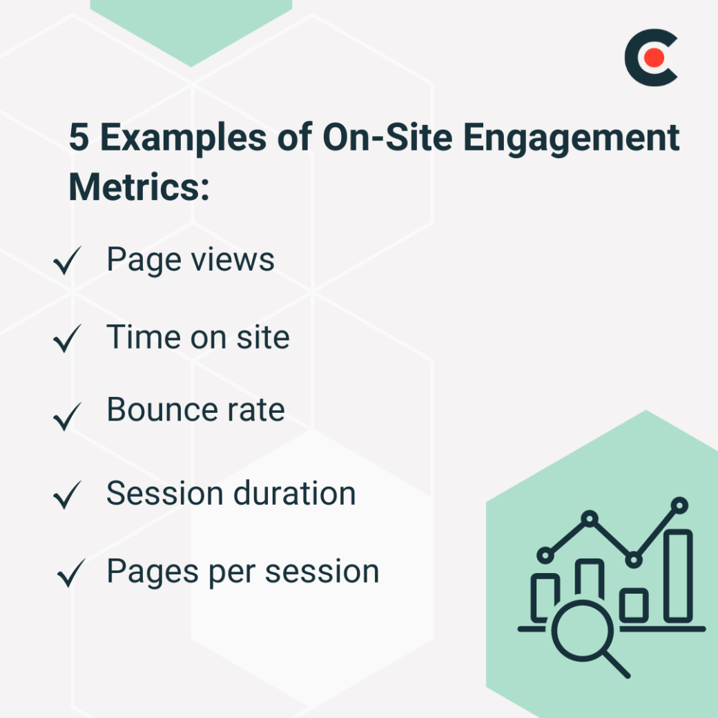 on-site engagement metrics
