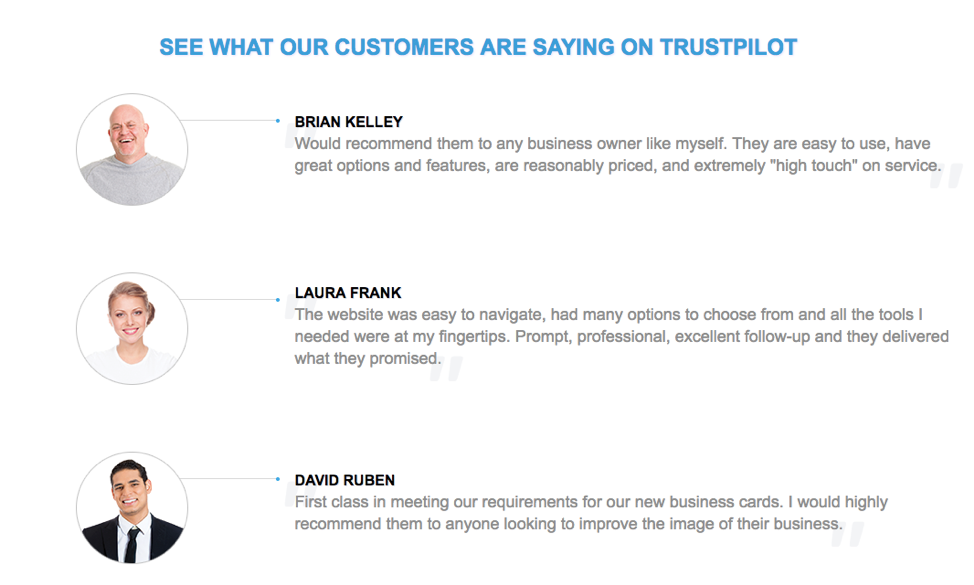 LogoMix will feature reviews on their website in 2019.