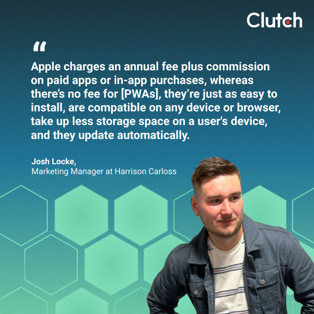 Josh Locke, Marketing Manager at Harrison Carloss