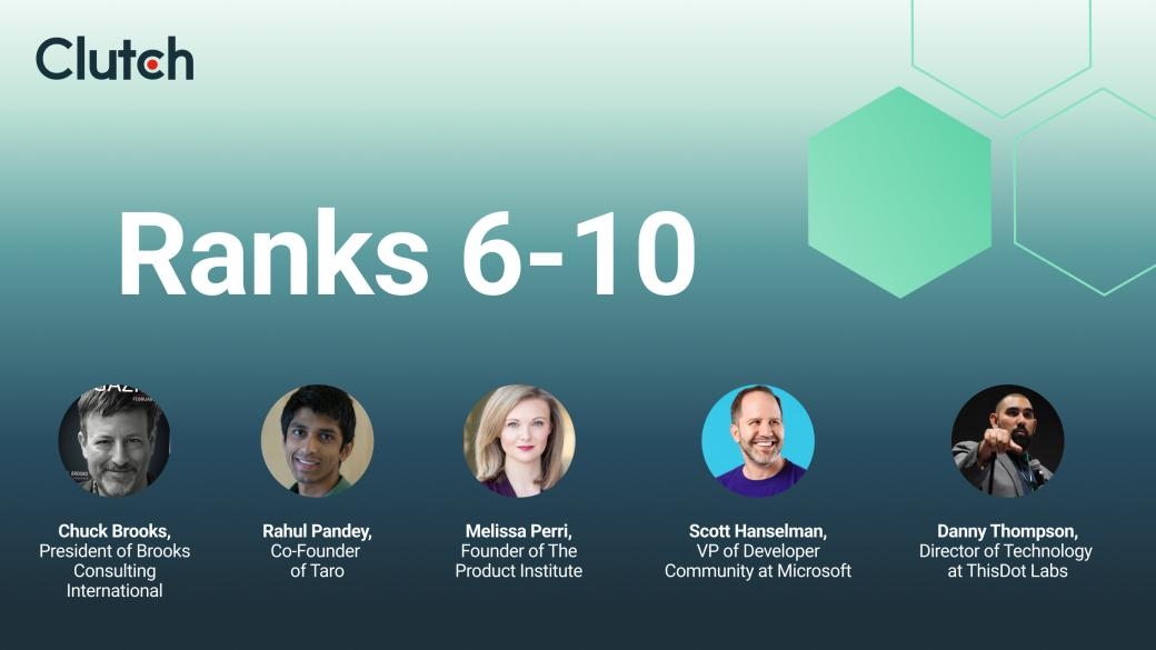 Top B2B Influencers 6-10