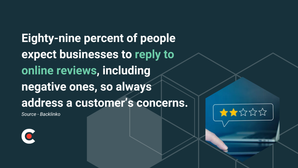 reply to online reviews