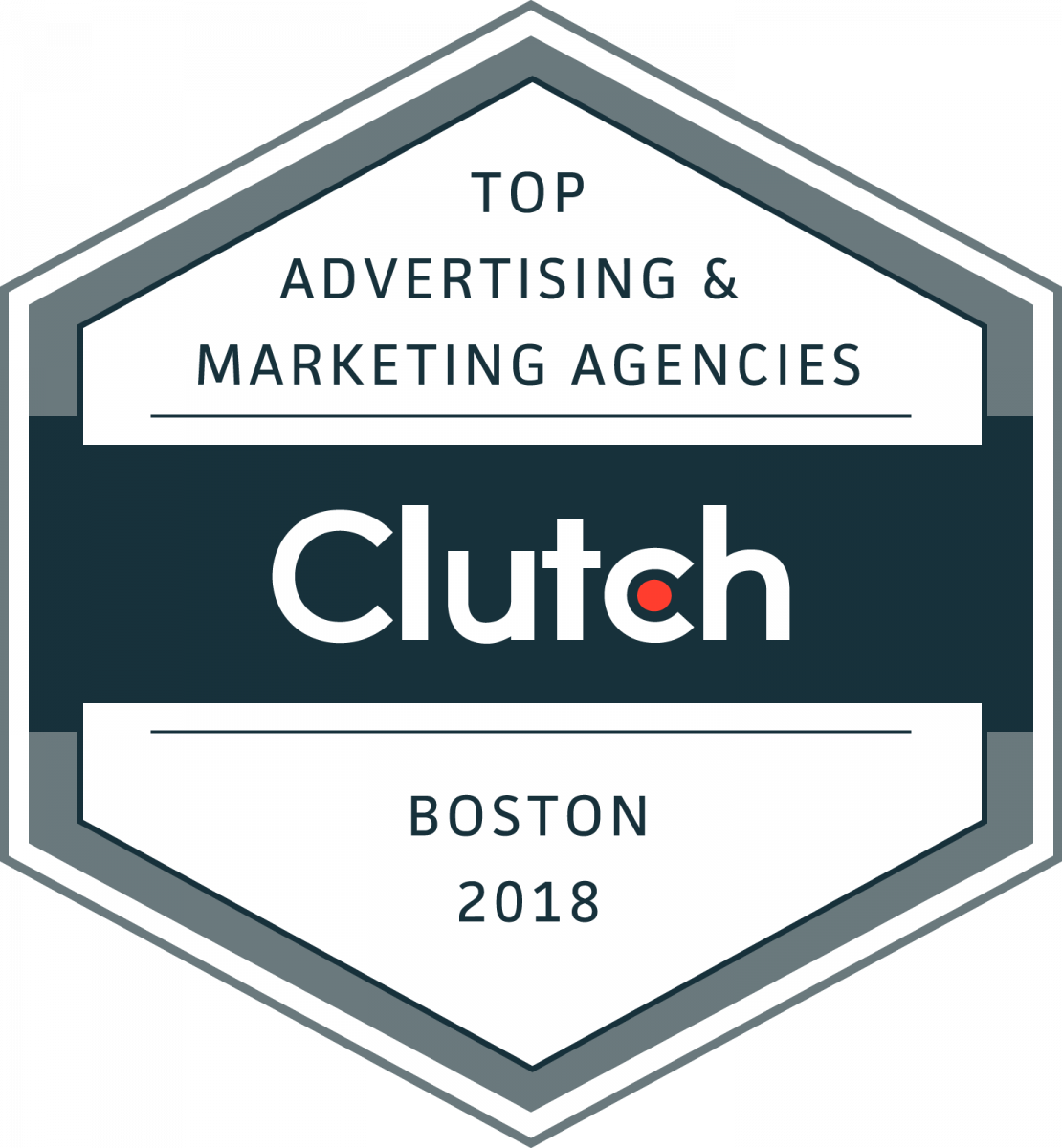 Top Advertising & Marketing Agencies Boston 2018 Badge