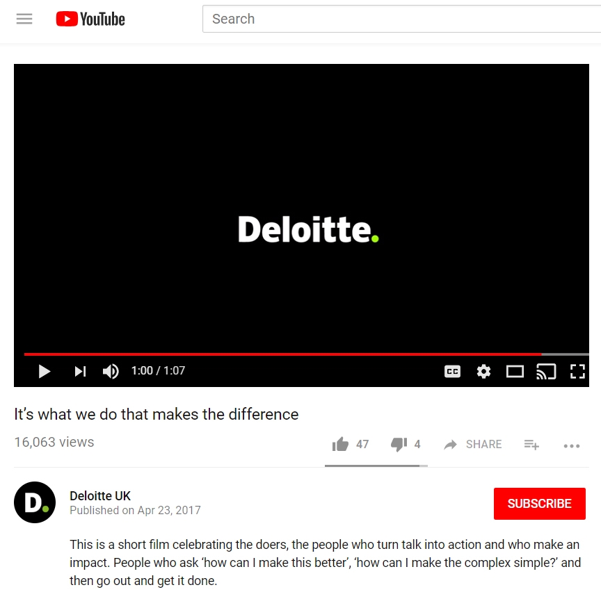 Deloitte video