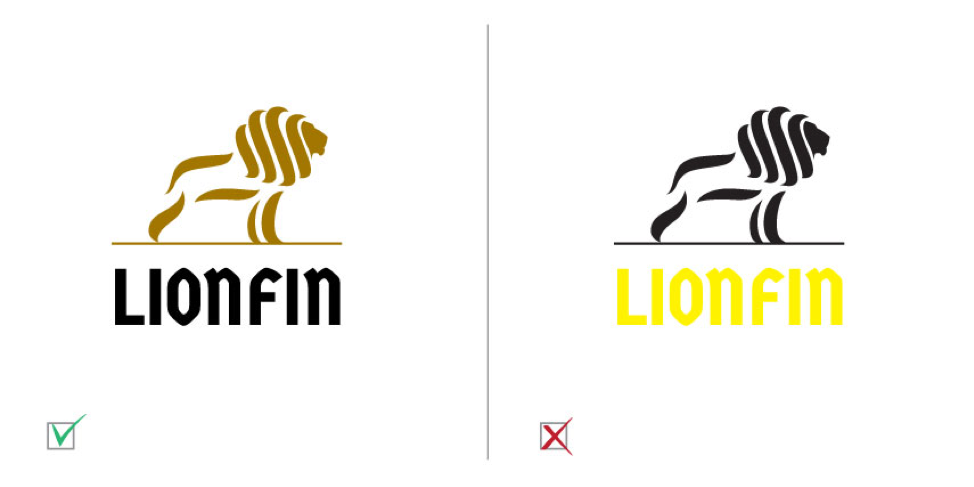 Don’t Place a Yellow Font Against a White Background