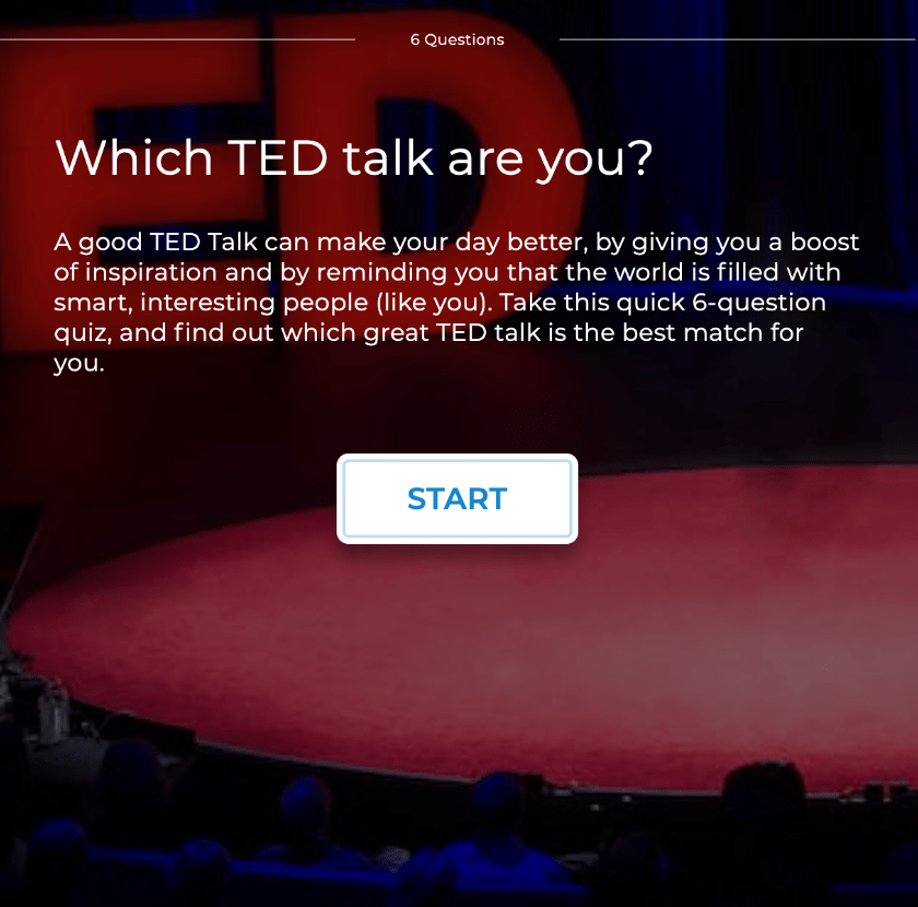ted talk quiz