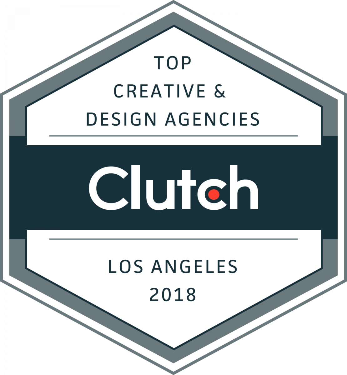 Top Creative & Design Agencies Los Angeles Badge 2018
