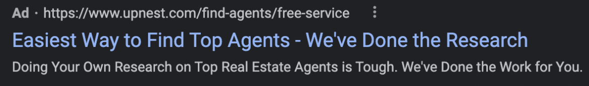 PPC ad description lines example