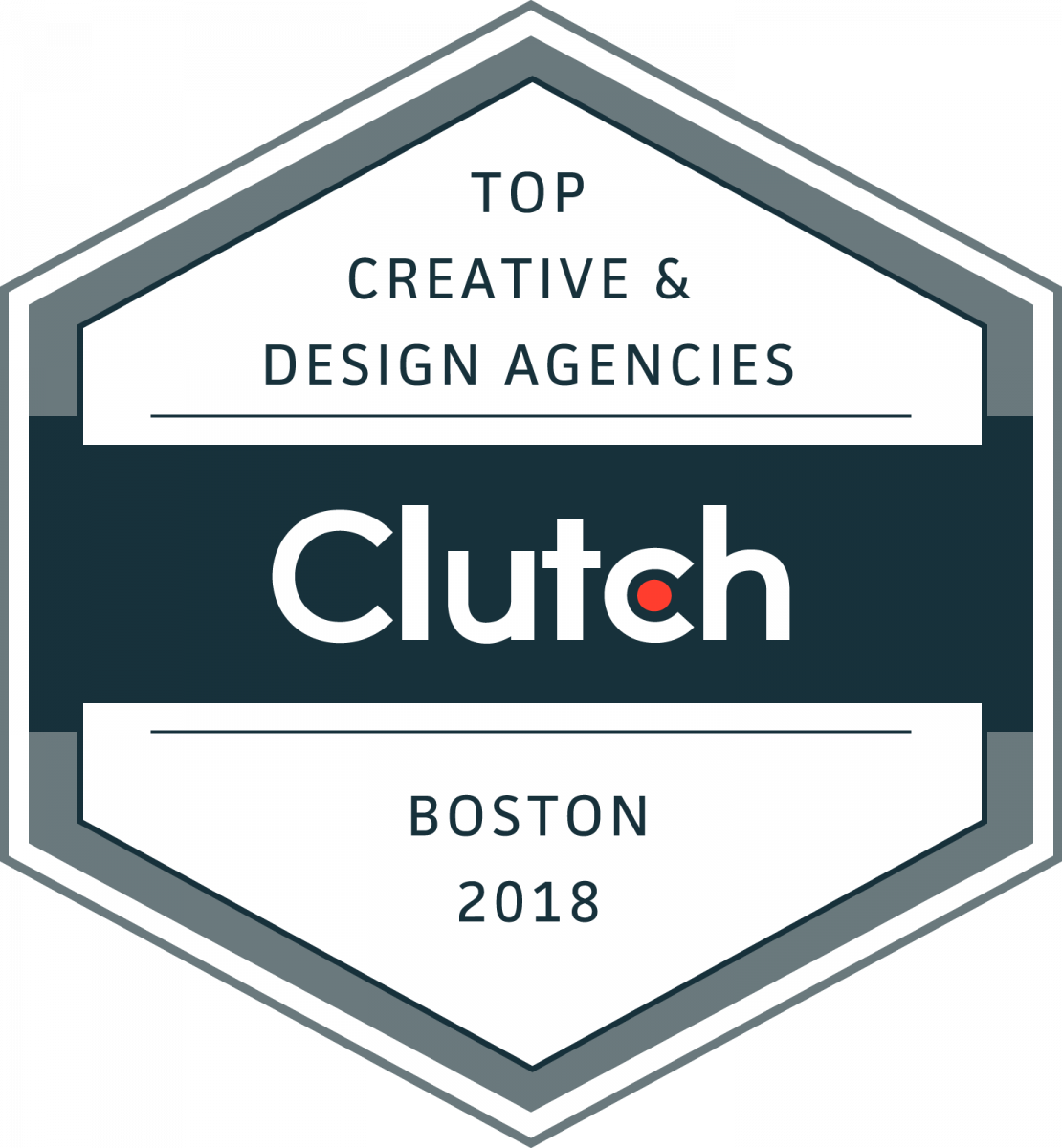 Top Creative & Design Agencies Boston Badge 2018