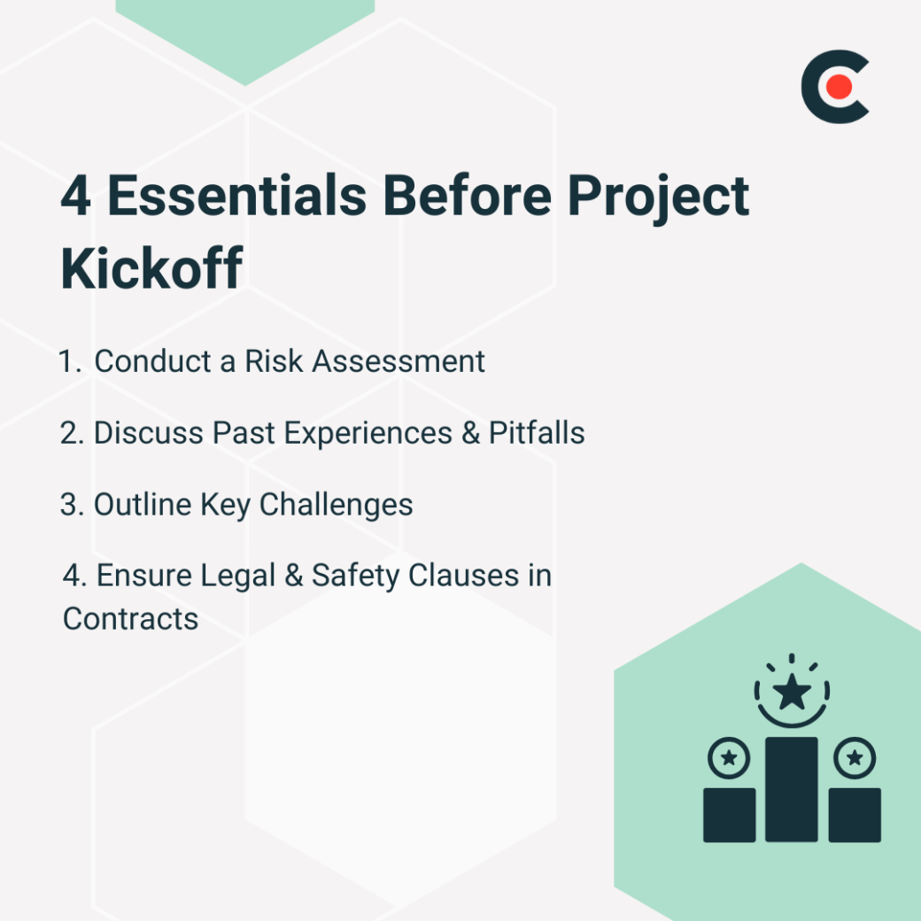 4 Essentials Before Project Kickoff