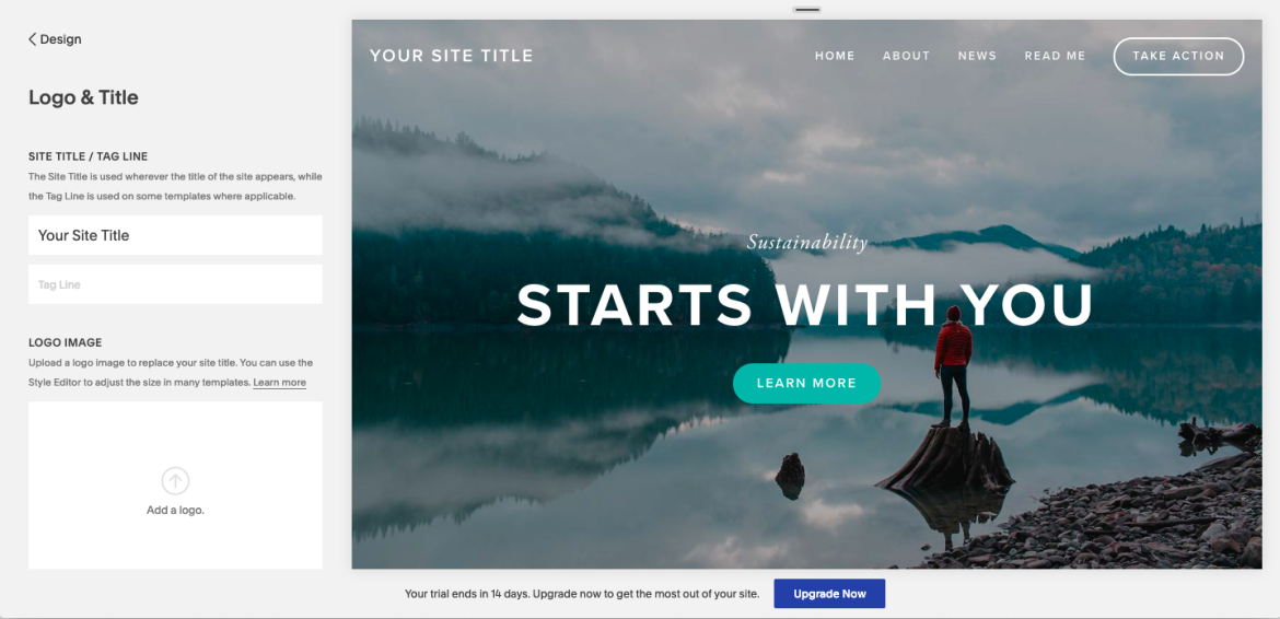 Squarespace Screenshot