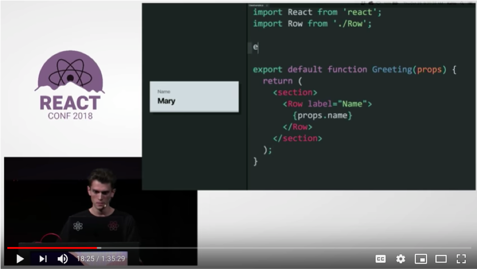 React Conf 2018