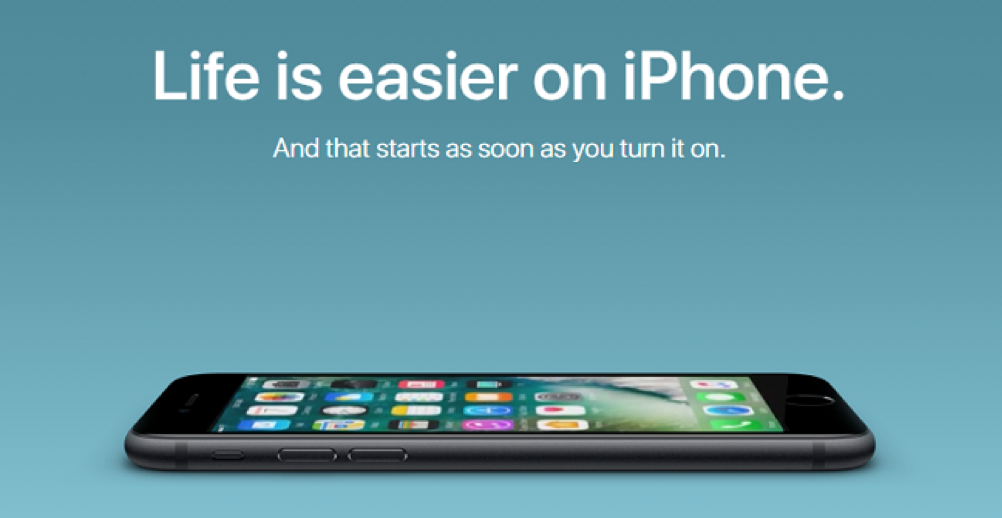 Life is easier on iPhone ad