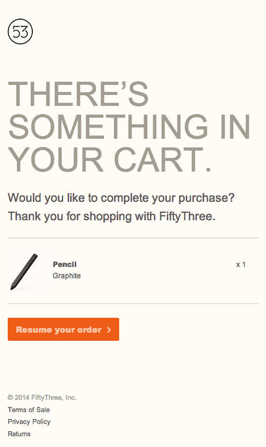 Cart abandonment emails can be automated using merge tags